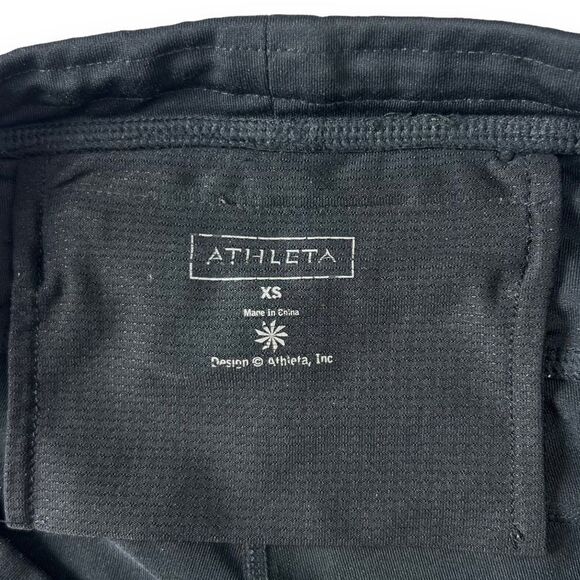 Athleta Runabout Yoga Athletic Stretch Pants XS Black Extra Small Women’s 905874 - Picture 9 of 12